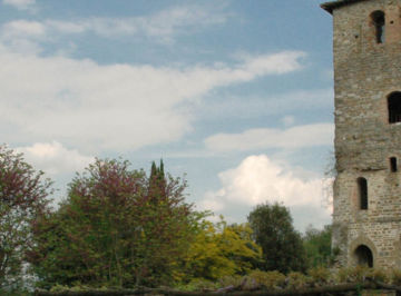 Panorma Perugia Abbazia Celestina