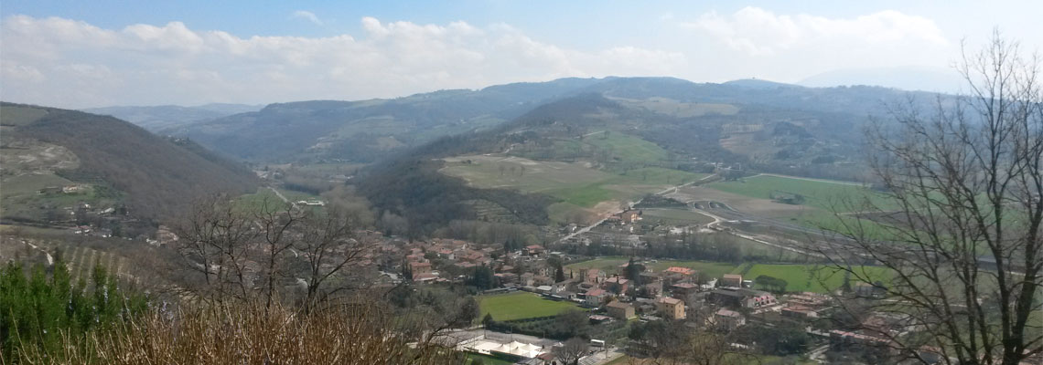 Veduta di Pianello Perugia