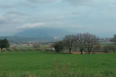 Veduta di Assisi da Sant'Egidio