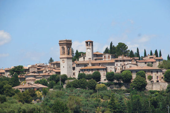 Il borgo di Corciano