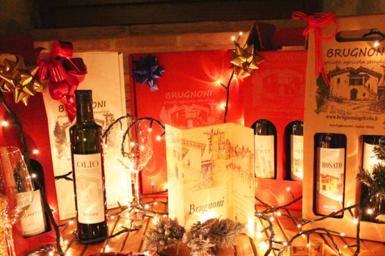 Confezioni natalizie vino Brugnoni