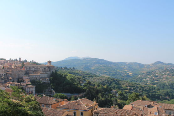 Panorama da Porta Sole Perugia